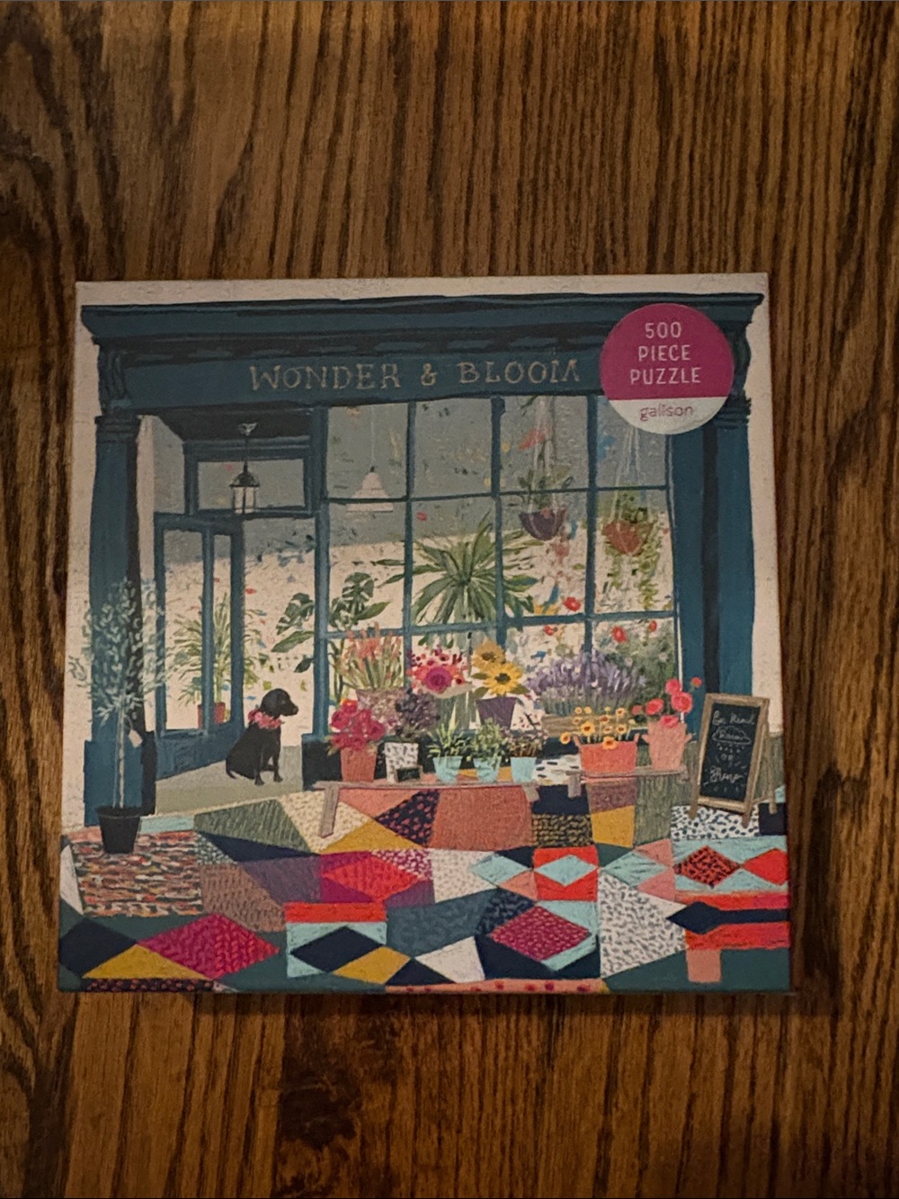 Galison | 500-Piece Flower Shop Puzzle - Multicolor